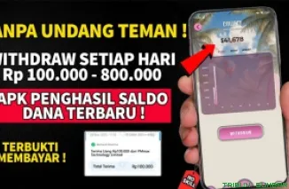 Ilustrasi aplikasi penghasil saldo DANA Gratis 2025. (Foto: Canva/kanal Youtube PROFESOR GAPTEK)