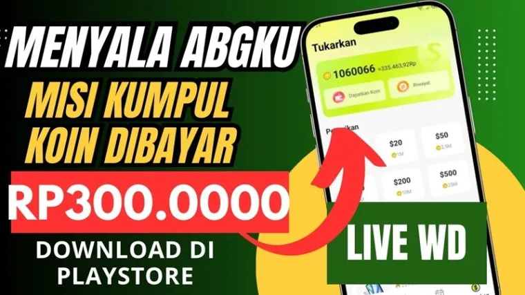 Ilustrasi aplikasi penghasil saldo DANA Gratis 2025. (Foto: Canva/kanal Youtube DAPETIN DANA)