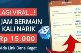 Ilustrasi aplikasi penghasil saldo DANA Gratis 2025. (Foto: Canva/kanal Youtube Gratis Tutorial)