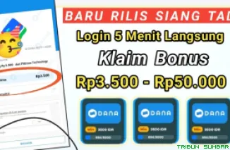 Ilustrasi aplikasi penghasil saldo DANA Gratis 2025. (Foto: Canva/kanal Youtube Gratis Tutorial)