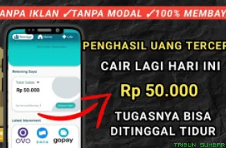 Ilustrasi aplikasi penghasil saldo DANA Gratis 2025. (Foto: Canva/kanal Youtube Gratis Tutorial)