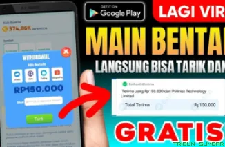 Ilustrasi aplikasi penghasil saldo DANA Gratis 2025. (Foto: Canva/kanal Youtube Ayisskuy)