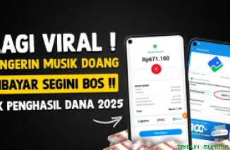 Ilustrasi aplikasi penghasil saldo DANA Gratis 2025. (Foto: Canva/kanal Youtube PROFESOR GAPTEK)