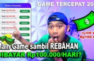 Ilustrasi aplikasi penghasil saldo DANA Gratis 2025. (Foto: Canva/kanal Youtube Oky Project)
