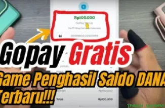 Ilustrasi aplikasi penghasil saldo DANA Gratis 2025. (Foto: Canva/kanal Youtube MJC)