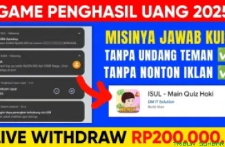 Ilustrasi aplikasi penghasil saldo DANA Gratis 2025. (Foto: Canva/kanal Youtube Ayisskuy)