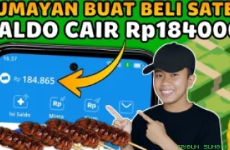 Ilustrasi aplikasi penghasil saldo DANA Gratis 2025. (Foto: Canva/kanal Youtube MJC)