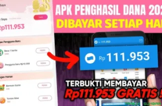 Ilustrasi aplikasi penghasil saldo DANA Gratis 2025. (Foto: Canva/kanal Youtube Ayisskuy)