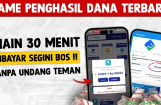 Ilustrasi aplikasi penghasil saldo DANA Gratis 2025. (Foto: Canva/kanal Youtube PROFESOR GAPTEK)