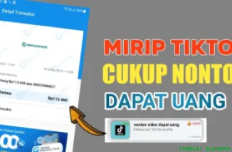 Ilustrasi aplikasi penghasil saldo DANA Gratis 2025. (Foto: Canva/kanal Youtube Tasua Official)