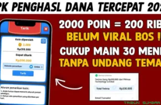 Ilustrasi aplikasi penghasil saldo DANA Gratis 2025. (Foto: Canva/kanal Youtube PROFESOR GAPTEK)