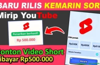 Ilustrasi aplikasi penghasil saldo DANA Gratis 2025. (Foto: Canva/kanal Youtube Oky Project)