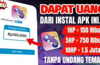Ilustrasi aplikasi penghasil saldo DANA Gratis 2025. (Foto: Canva/kanal Youtube Ayisskuy)