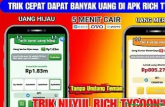 Ilustrasi aplikasi penghasil saldo DANA Gratis 2025. (Foto: kanal Youtube Jarwo Kuat)