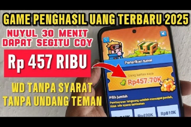 Ilustrasi aplikasi penghasil saldo DANA Gratis 2025. (Foto: kanal Youtube @GenZCuanID)