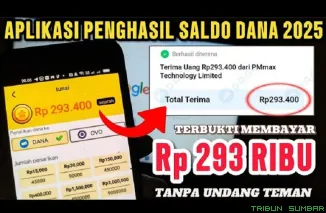 Ilustrasi aplikasi penghasil saldo DANA Gratis 2025. (Foto: kanal Youtube @GenZCuanID)