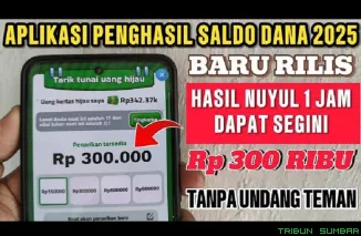 Ilustrasi aplikasi penghasil saldo DANA Gratis 2025. (Foto: kanal Youtube @GenZCuanID)