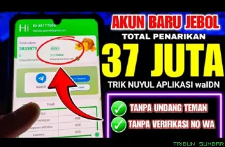 Ilustrasi aplikasi penghasil saldo DANA Gratis 2025. (Foto: kanal Youtube @ERL4N0FFICIAL)