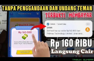 Ilustrasi aplikasi penghasil saldo DANA Gratis 2025. (Foto: kanal Youtube @GenZCuanID)