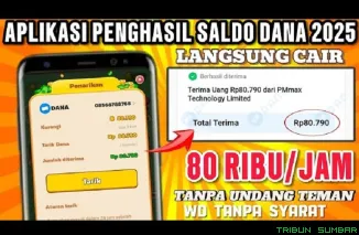 Ilustrasi aplikasi penghasil saldo DANA Gratis 2025. (Foto: kanal Youtube @GenZCuanID)