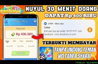 Ilustrasi aplikasi penghasil saldo DANA Gratis 2025. (Foto: kanal Youtube @GenZCuanID)