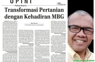 Munzir Busniah, Dosen Fakultas Pertanian Universitas Andalas.(Foto: Ist)