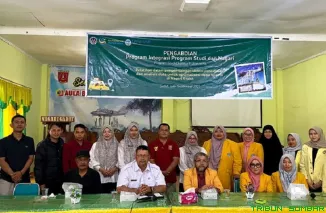 Potret Kunjungan Pertama Dosen UNP pada kegiatan PKM dengan Skema Pengabdian Program Integrasi Program Studi dan Nagari di Nagari Gadut yang diadakan pada Rabu, (30/7/2025). (Foto: Ist)