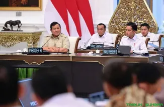 Rapat terbatas yang dipimpin Presiden Prabowo di Istana Merdeka, Jakarta, Kamis (4/9/2025). (Foto: Ist)