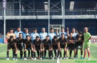 Tiga tim, Soccer Jurnalis, Humas Bank Nagari, dan Humas Semen Padang siap berlaga di Trofeo Mini Soccer di Lapangan Dobi Sport Hub, Padang. (Foto: Ist)