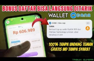 Ilustrasi aplikasi penghasil saldo DANA Gratis 2025. (Foto: kanal Youtube @GenZCuanID)