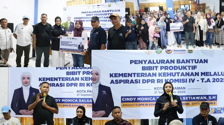 1.000 Warga Kota Pariaman Terima Bantuan Bibit Unggul Produktif