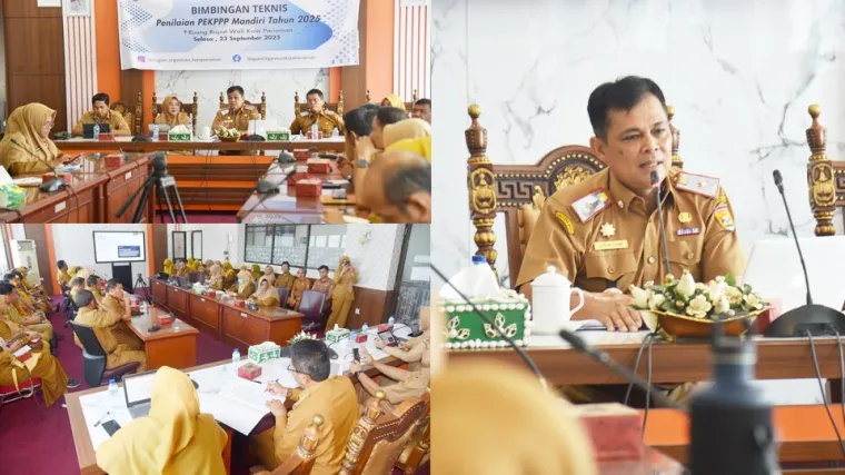 Sekdako Pariaman Buka Bimtek Penilaian PEKPPP Mandiri Tahun 2025