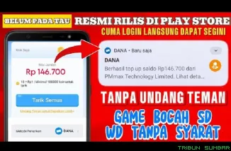 Ilustrasi aplikasi penghasil saldo DANA Gratis 2025. (Foto: kanal Youtube @GenZCuanID)