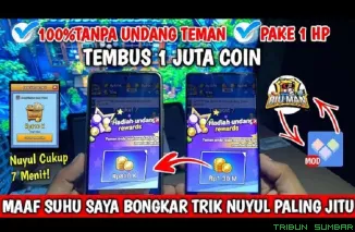 Ilustrasi aplikasi penghasil saldo DANA Gratis 2025. (Foto: kanal Youtube @caradapatuangterbaru)
