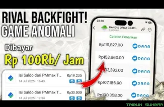 Ilustrasi aplikasi penghasil saldo DANA Gratis 2025. (Foto: kanal Youtube @caradapatuangterbaru)