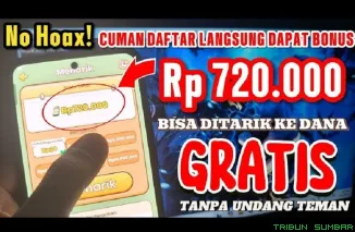 Ilustrasi aplikasi penghasil saldo DANA Gratis 2025. (Foto: kanal Youtube @GenZCuanID)