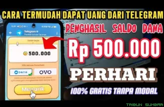 Ilustrasi aplikasi penghasil saldo DANA Gratis 2025. (Foto: kanal Youtube @GenZCuanID)