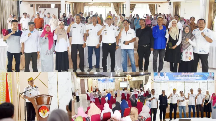 Buka Sosialisasi Pembentukan Bank Sampah, ini pesan Sekda Kota Pariaman Afrizal Azhar