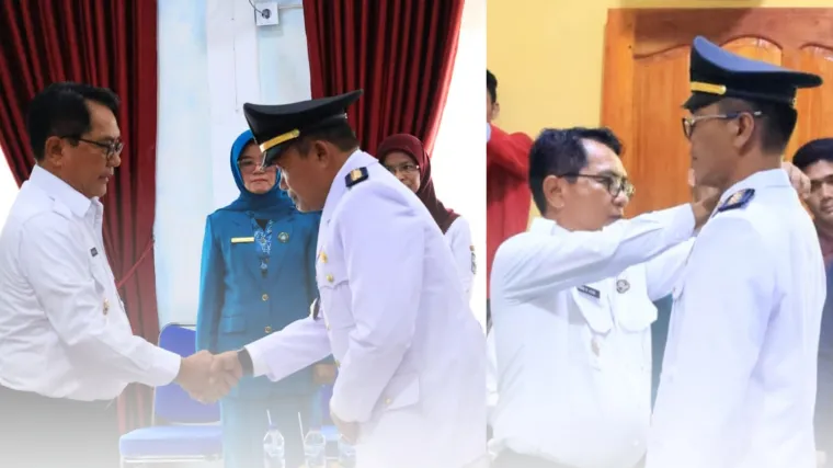 Bupati JKA Hadiri Sertijab Camat Batang Gasan serta Camat V Koto Timur