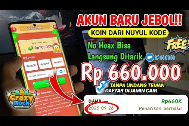Ilustrasi aplikasi penghasil Uang 2025. (Foto: kanal Youtube @caradapatuangterbaru)