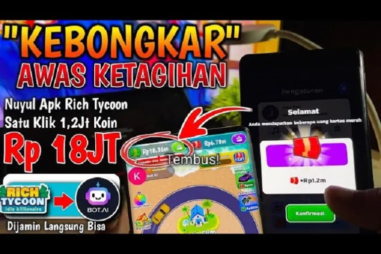 Ilustrasi aplikasi penghasil saldo DANA Gratis 2025. (Foto: kanal Youtube @caradapatuangterbaru)