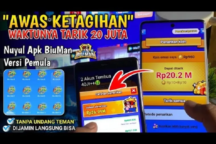 Ilustrasi aplikasi penghasil saldo DANA Gratis 2025. (Foto: kanal Youtube @caradapatuangterbaru)