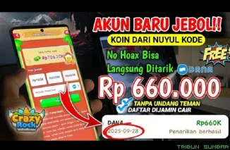 Ilustrasi aplikasi penghasil Uang 2025. (Foto: kanal Youtube @caradapatuangterbaru)