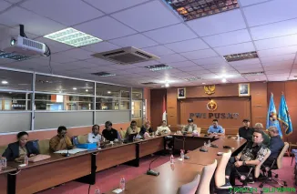 Panitia HPN 2026 bersama PWI Pusat dan PWI Banten mematangkan persiapan kick off HPN 2026 yang akan digelar di Alun-alun Kota Serang. (Foto: Ist)