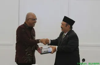 Pertemuan Kepala Bappenas  dengan PWI Pusat. (Foto: Ist)