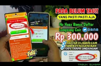 Ilustrasi aplikasi penghasil Uang 2025. (Foto: kanal Youtube @caradapatuangterbaru)