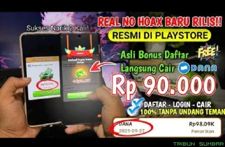 Ilustrasi aplikasi penghasil Uang 2025. (Foto: kanal Youtube @caradapatuangterbaru)