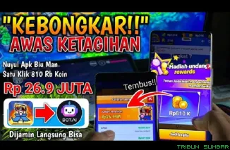 Ilustrasi aplikasi penghasil saldo DANA Gratis 2025. (Foto: kanal Youtube @caradapatuangterbaru)