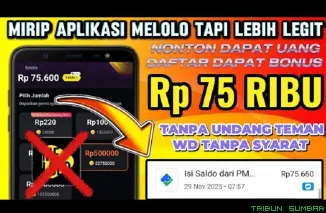 Ilustrasi Aplikasi Penghasil Uang Terbaru. (Foto: Kanal youtube @peluangcuanid)