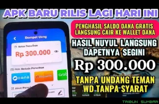 Ilustrasi Aplikasi Penghasil Uang Terbaru. (Foto: Kanal youtube @peluangcuanid)